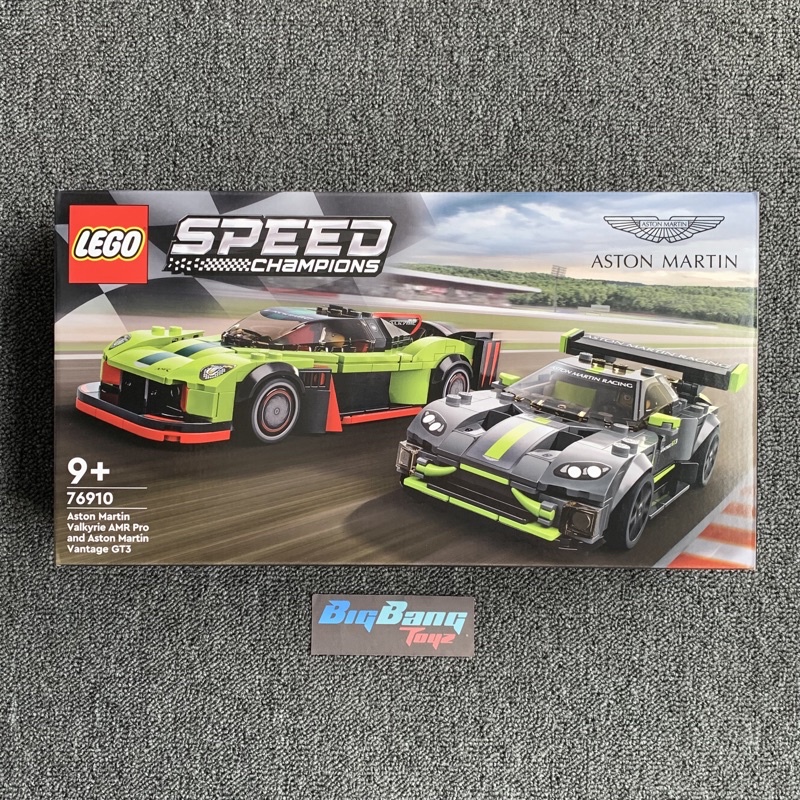 LEGO Speed Champions Aston Martin Valkyrie AMR Pro & Vantage GT3 2  Collectible Model 76910 - Race Car and Toy Set, Includes 2 Driver  Minifigures