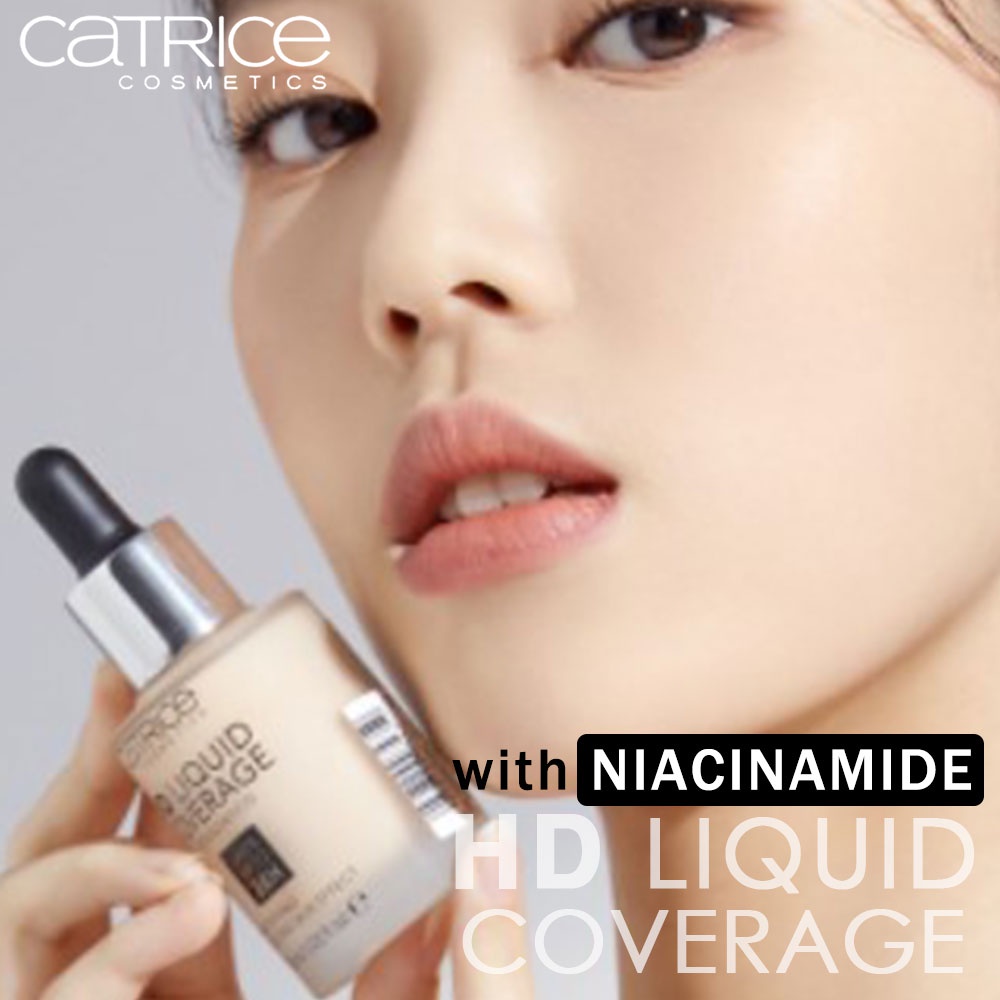 Catrice | HD Liquid Coverage Foundation | High and Natural Coverage | Vegan  and Cruelty Free (055 | Warm Bamboo)