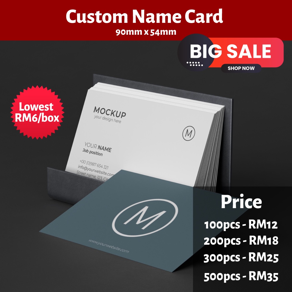 Buy on sale name cards