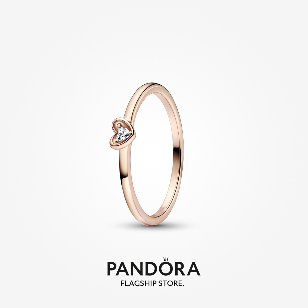 Pandora rose deals gold ring heart