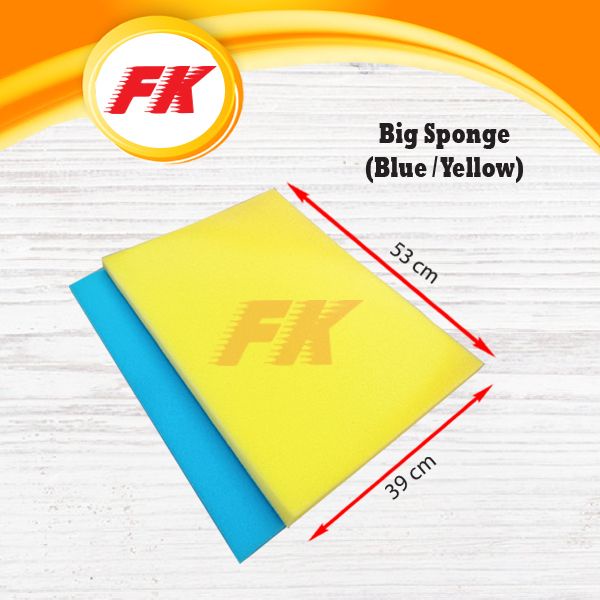 Big Sponge Blue/Yellow (39CM X 53CM)