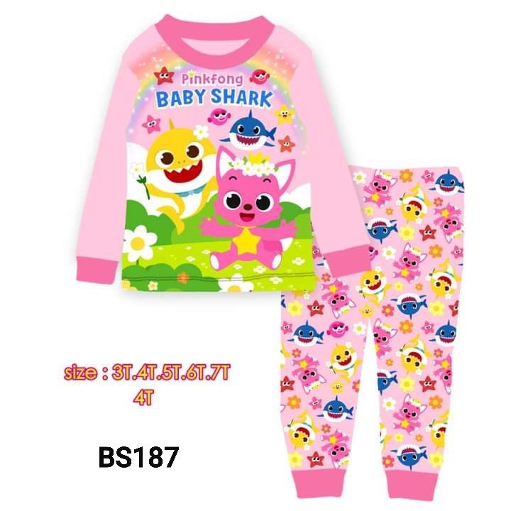 CuddleMe Kids Pajamas BS187 Baby Shark Shopee Malaysia