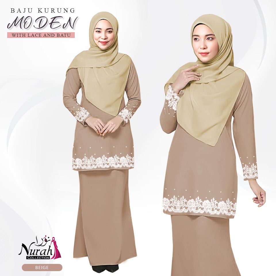 Design baju clearance kurung moden lace