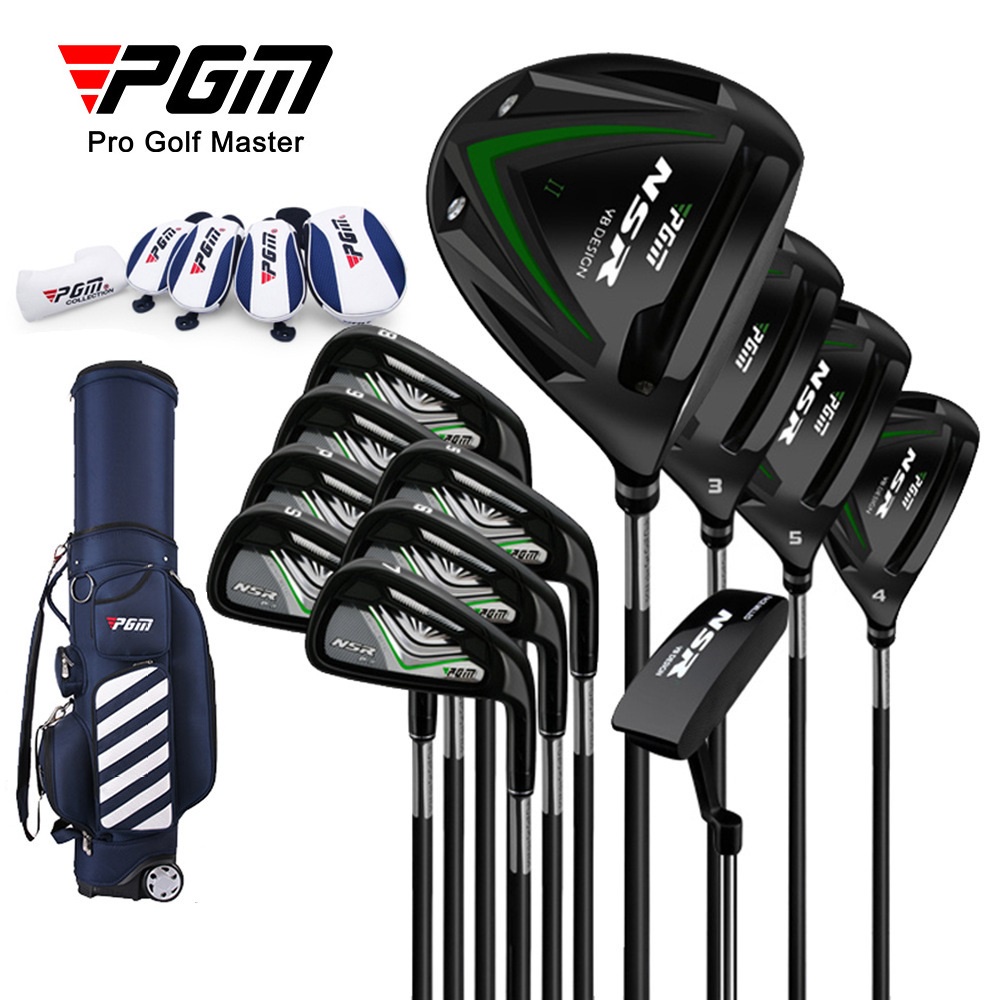 PGM G300 Golf Clubs Set, Titanium Alloy Men's Beginner 12pcs Set with  Standard Bag