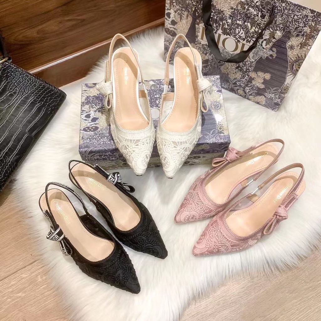 Dior discount bridal heels