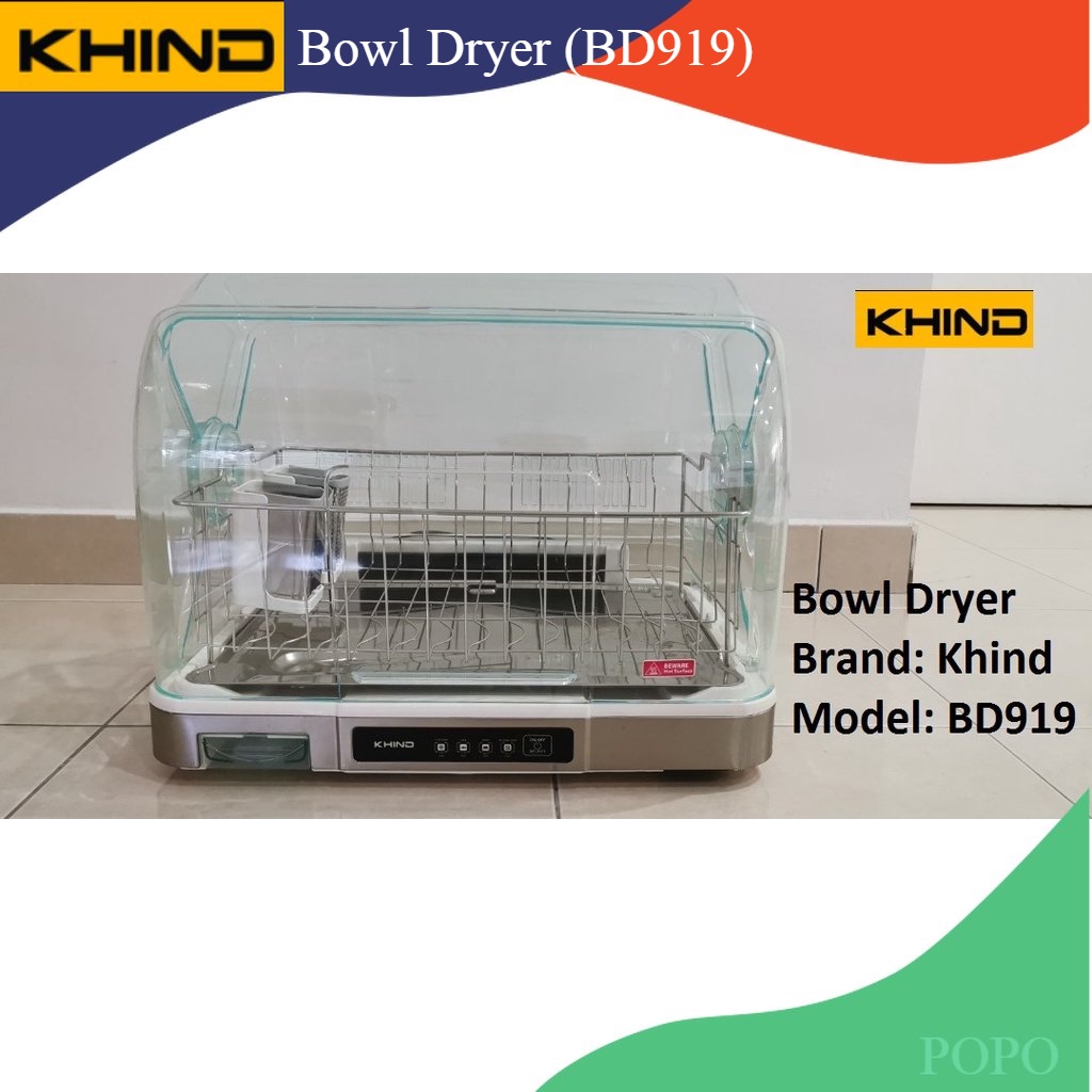 Khind bowl best sale dryer bd919