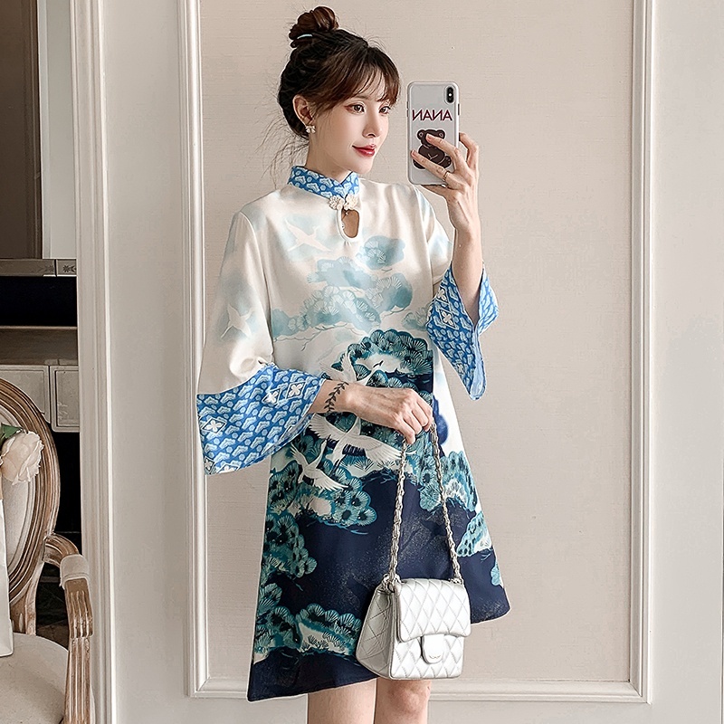 Modern traditional chinese outlet clothing