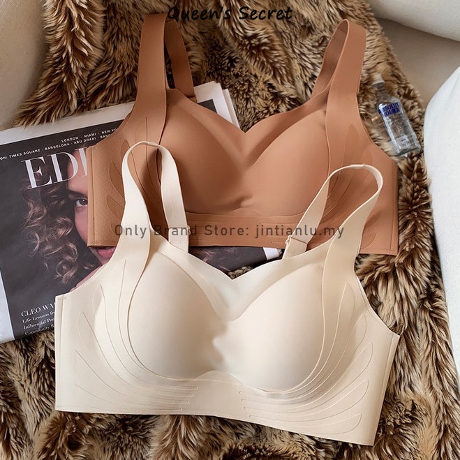 Sujiin Sexy V Neck Push Up Bra For Womem Female Bralette Soft Support  Invisible Lift Up Padded Wireless Seamless Bra Lingerie - Bras - AliExpress