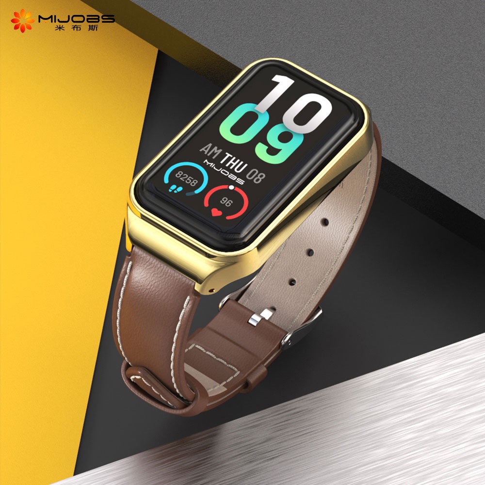 Band Strap For Amazfit Band 7 Leather Wristband For Amazfit Band 7 Global  Version Bracelet Correa