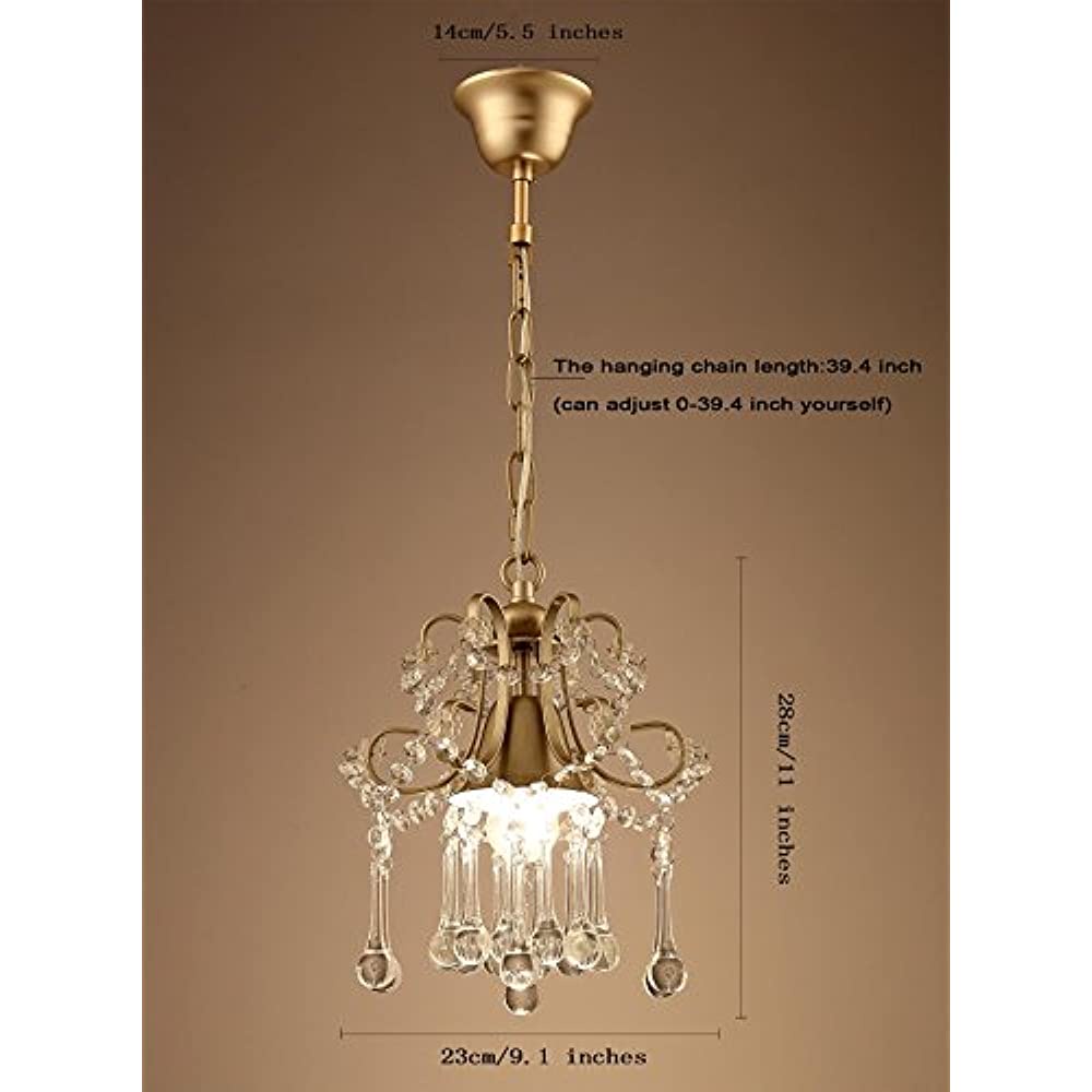 Garneed Mini Style K9 Clear Crystal Chandeliers Ceiling Lights Crystal  Pendant Light Ceiling Light Fixtures for Living Room Bedroom Restaurant  Porch Chandelier 1-Light Champagne Shopee Malaysia