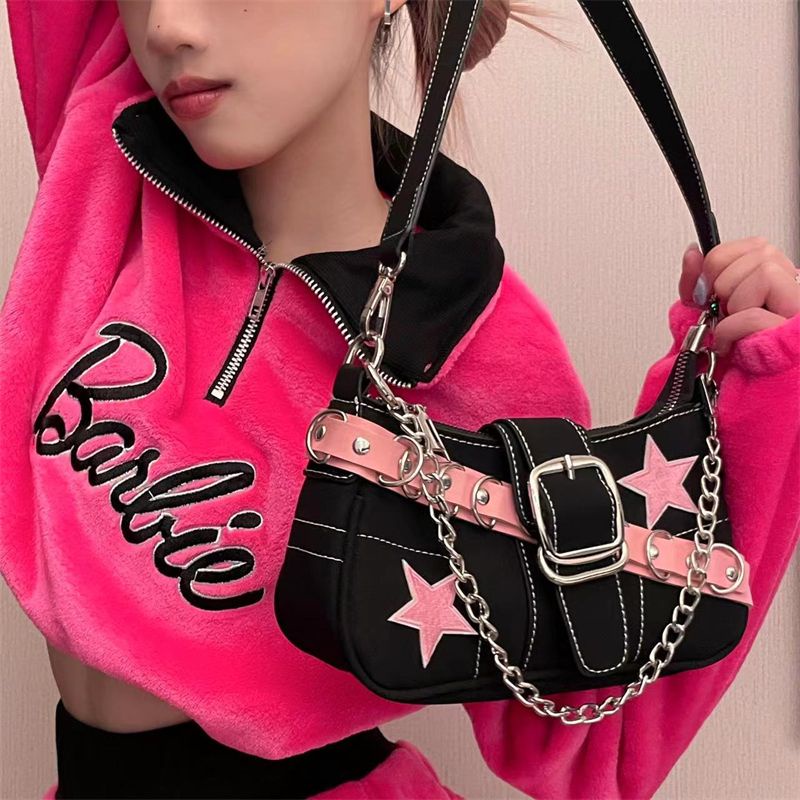 Vintage Women's Bag - Pink