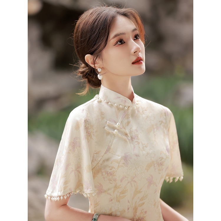 Oriental high outlet neck dress name