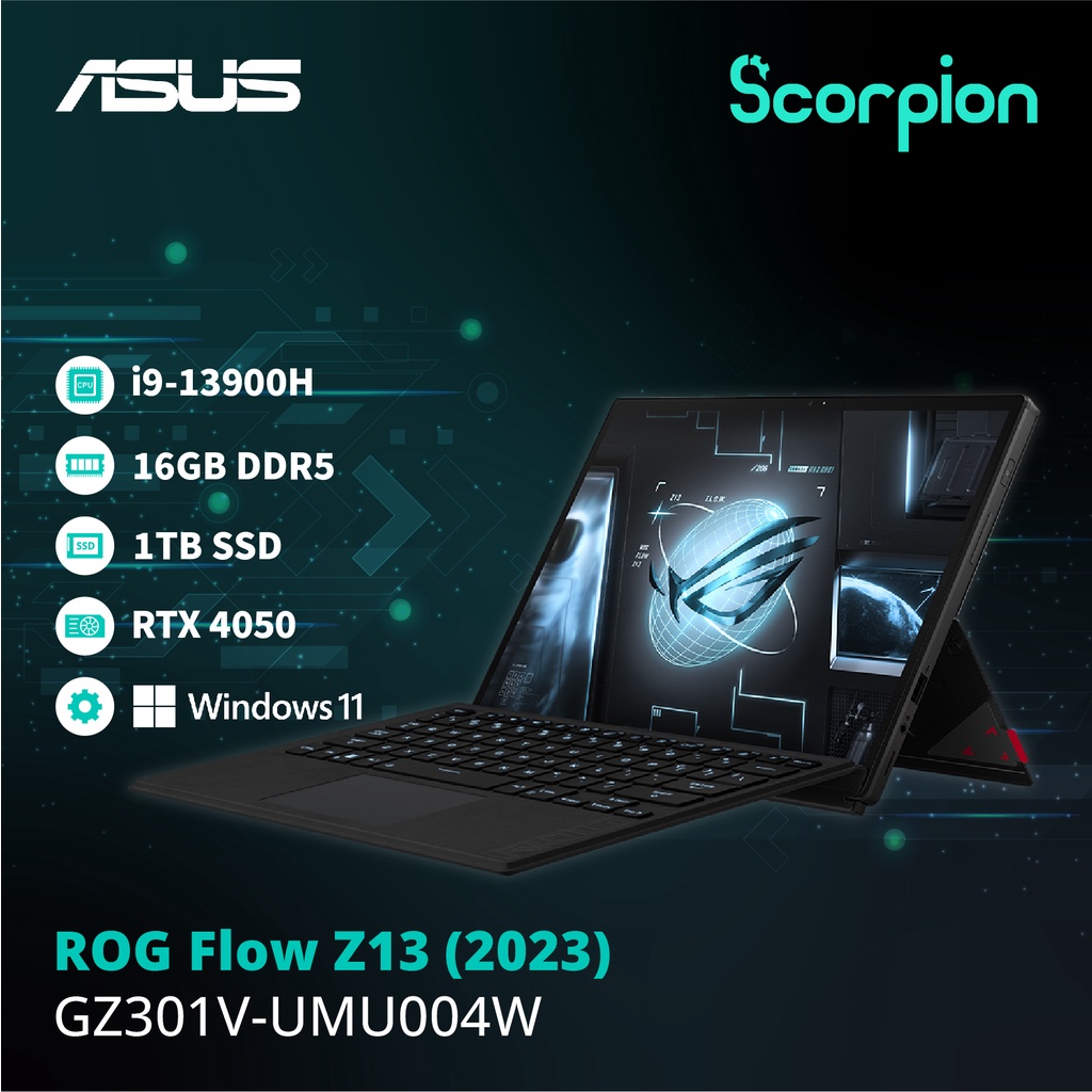 ROG Flow Z13 (2023), Gaming Laptops