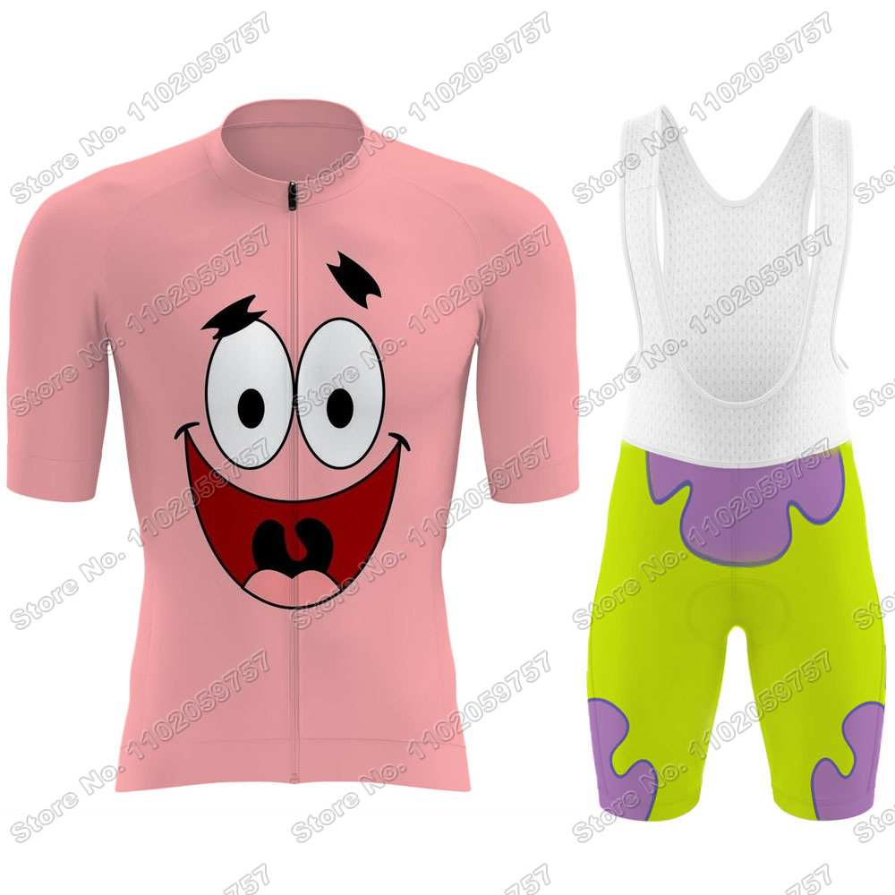 2024 Style Funny Cartoon Anime Cycling Jersey Set Men Popular Cycling Clothing Mountain Road Bike Shirt Bicycle Bib Shorts Shopee Malaysia