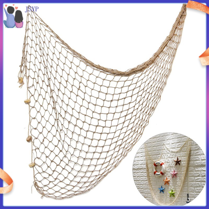100*200cm Mediterranean Style Decorative Fish Netting Marine