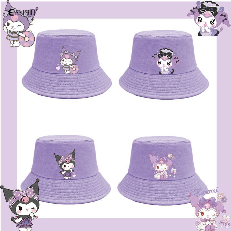 Sanrios Hellokitty My Melody Kuromi Cinnamoroll Littletwinstars Bucket Hat  Kids Adult Sun Hat Sun Hat Pan Kawaii Hat Bucket Hat 