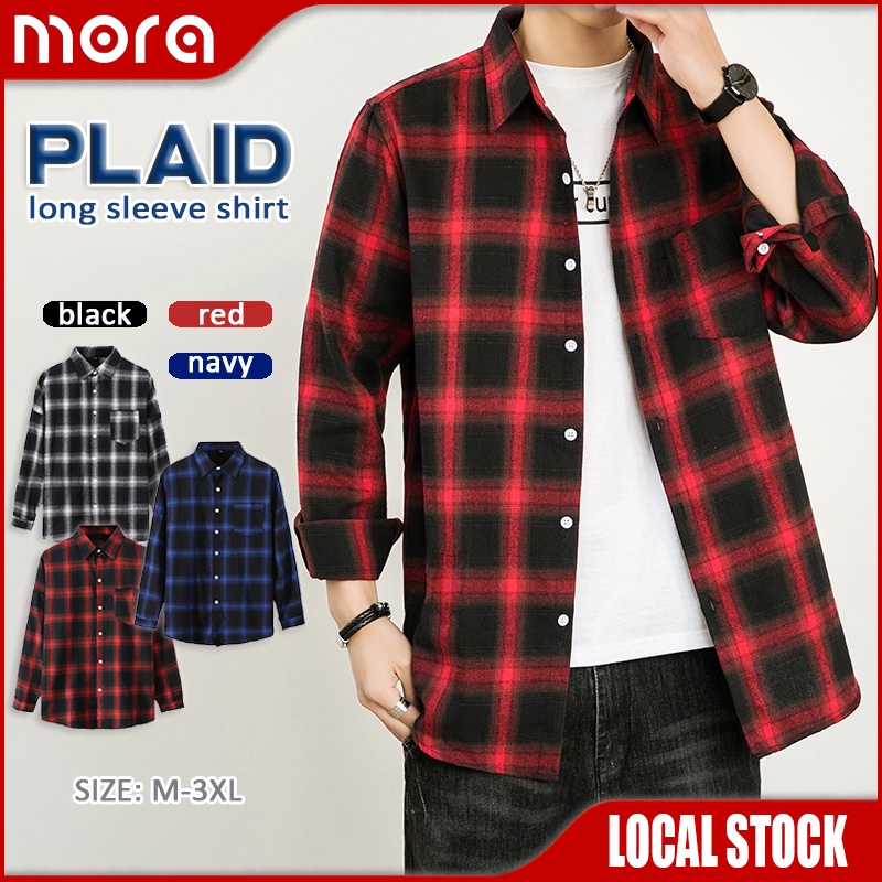 Casual Plaid Loose Korean Style Shirt