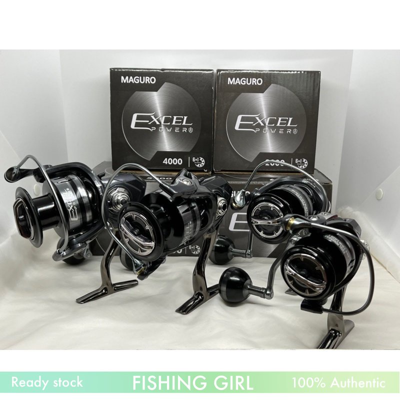 Awa-Shima Maguro Black Shadow Fishing Reel（SIZE 4000 READY STOCK