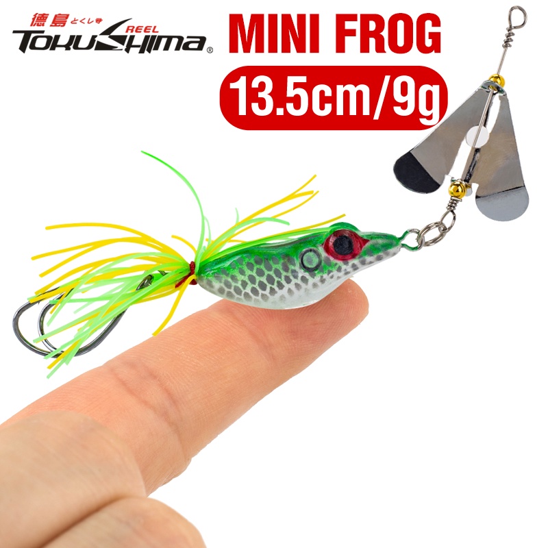 Mini 3cm 4.2g Snakehead Frog Lure Soft Tube Bait Plastic Fishing Lures  Topwater Artificial Baits With Sequins Double Hook - Fishing Lures -  AliExpress