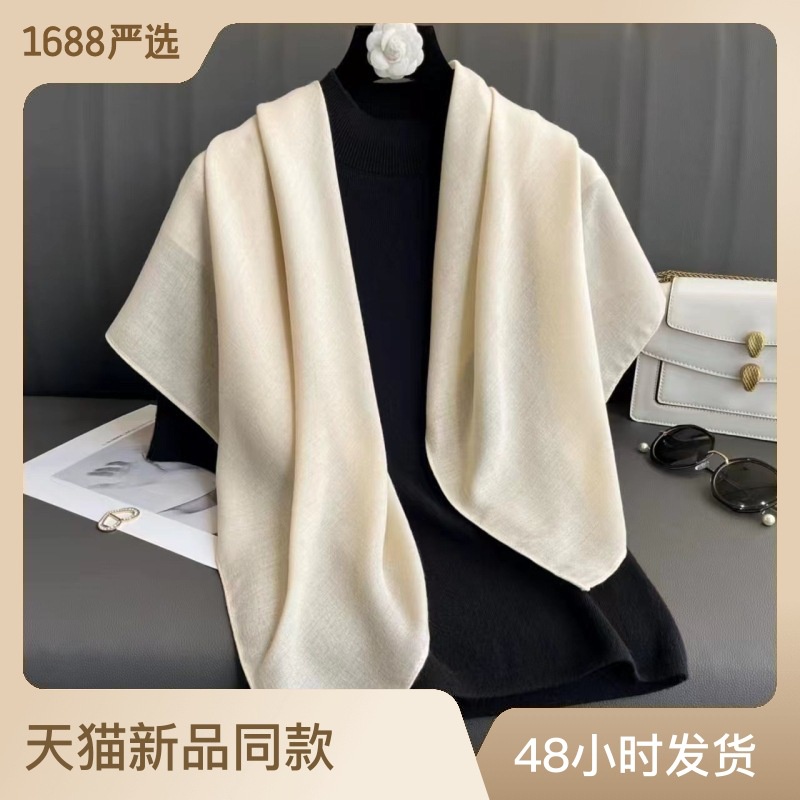 2023 New Fashion Silk Scarf Women Scarf Square Scarf 90*90cm Factory  Wholesale Price - China Silk Scarf and Woman Scarf price