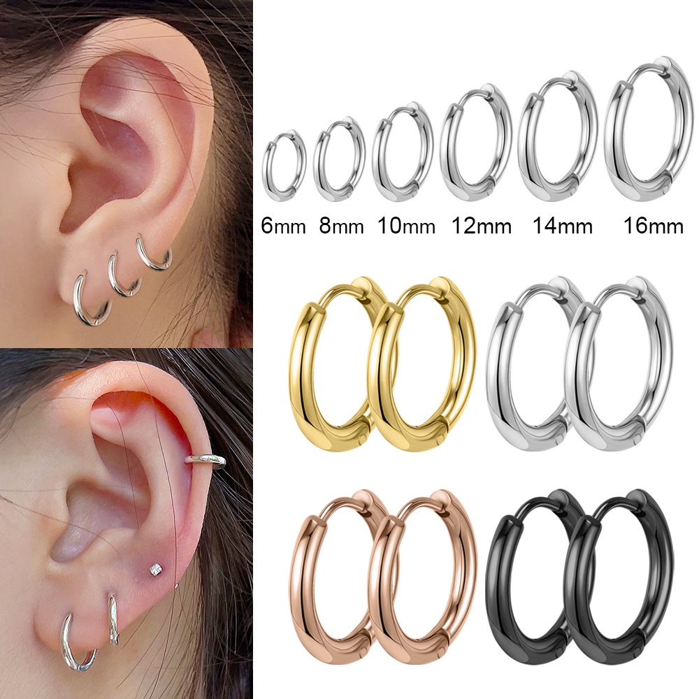 20/40/60Pcs Soft Silicone Ear Back 5MM Rubber Earring Stoppers