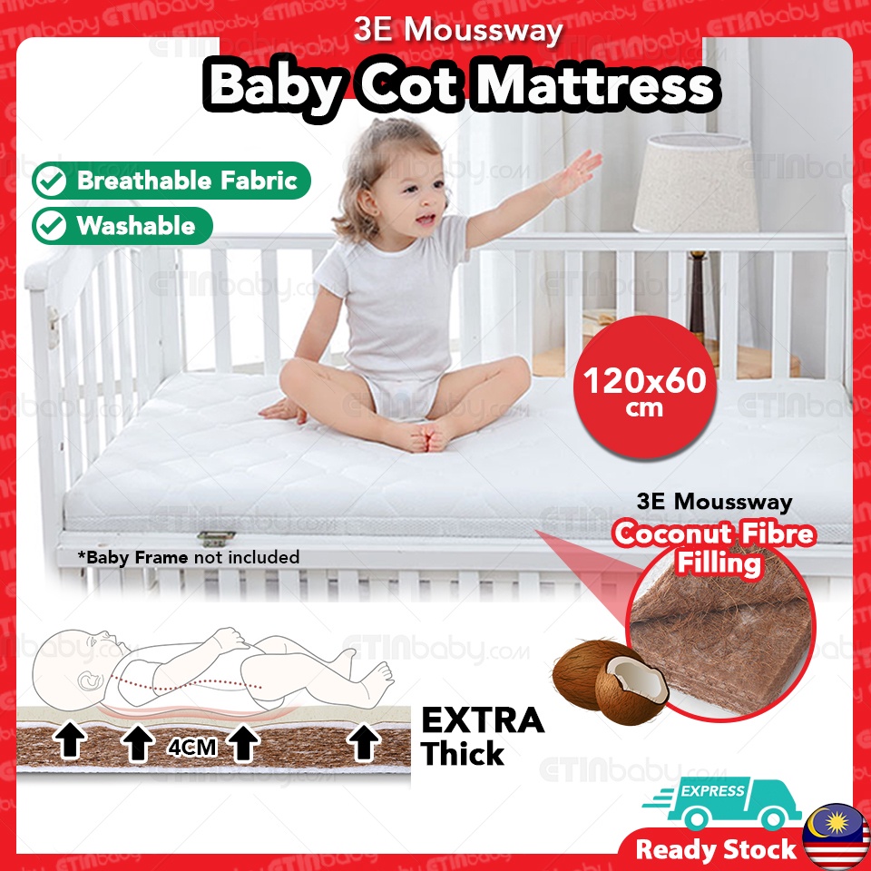 Coconut crib hot sale mattress