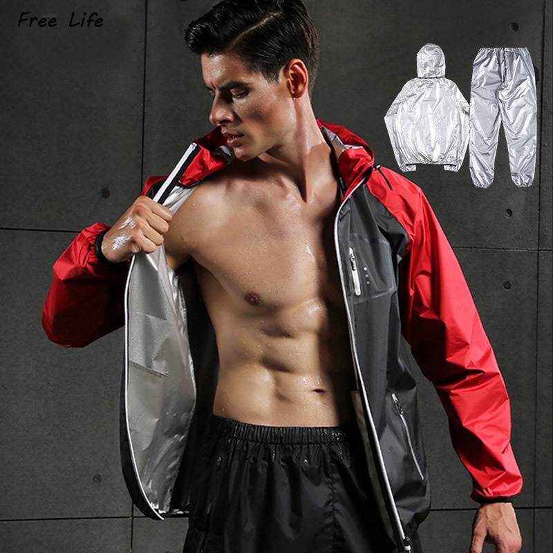 Mens sauna cheap sweat suit