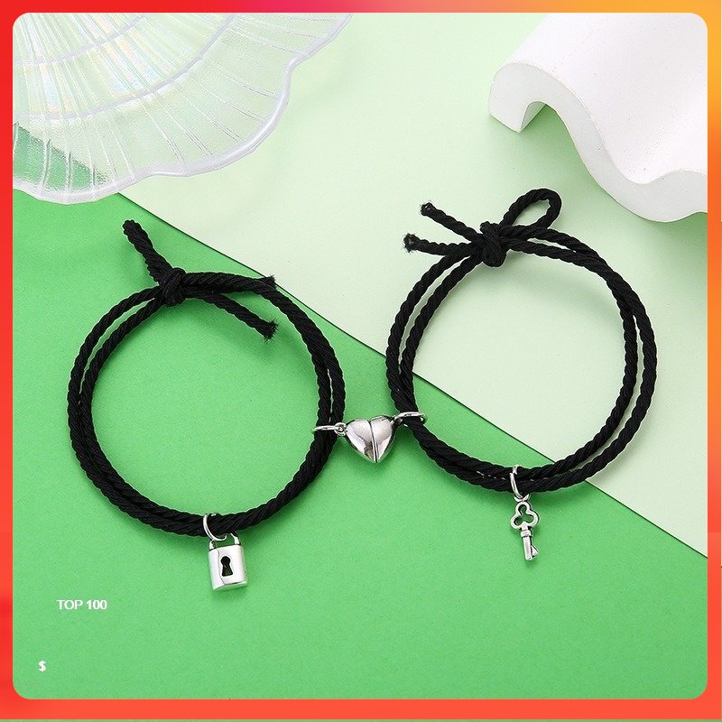 Bracelet and hot sale key couple