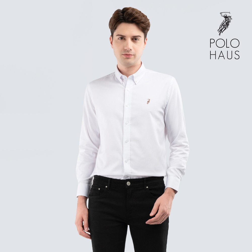 Buy POLO HAUS Men's Slim Fit Plain Slacks 2024 Online