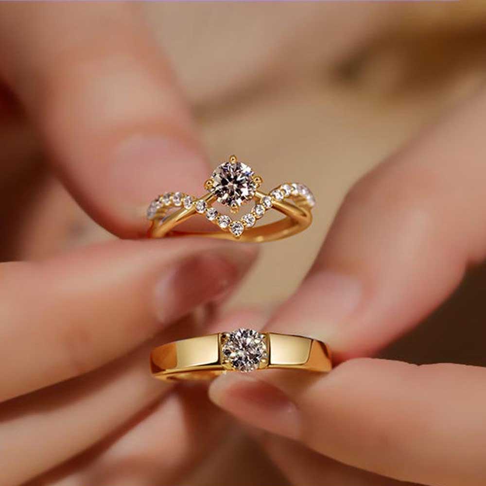 Plain diamond ring design for deals female