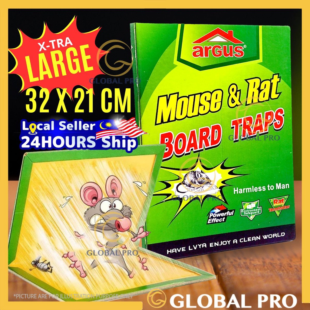 LARGE BOARD Rat Glue Board Mouse Trap Sticky Boards Indoor and