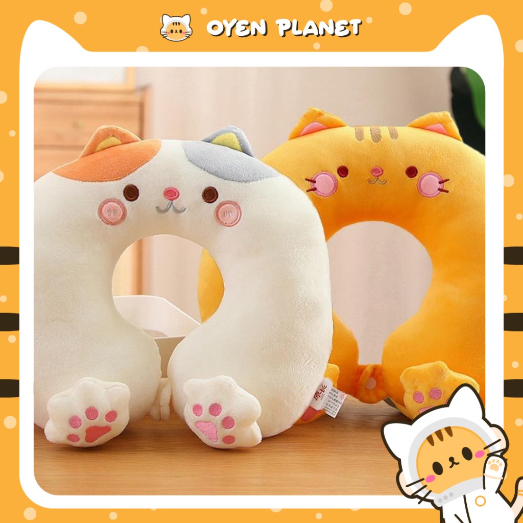 Cat shaped best sale neck pillow