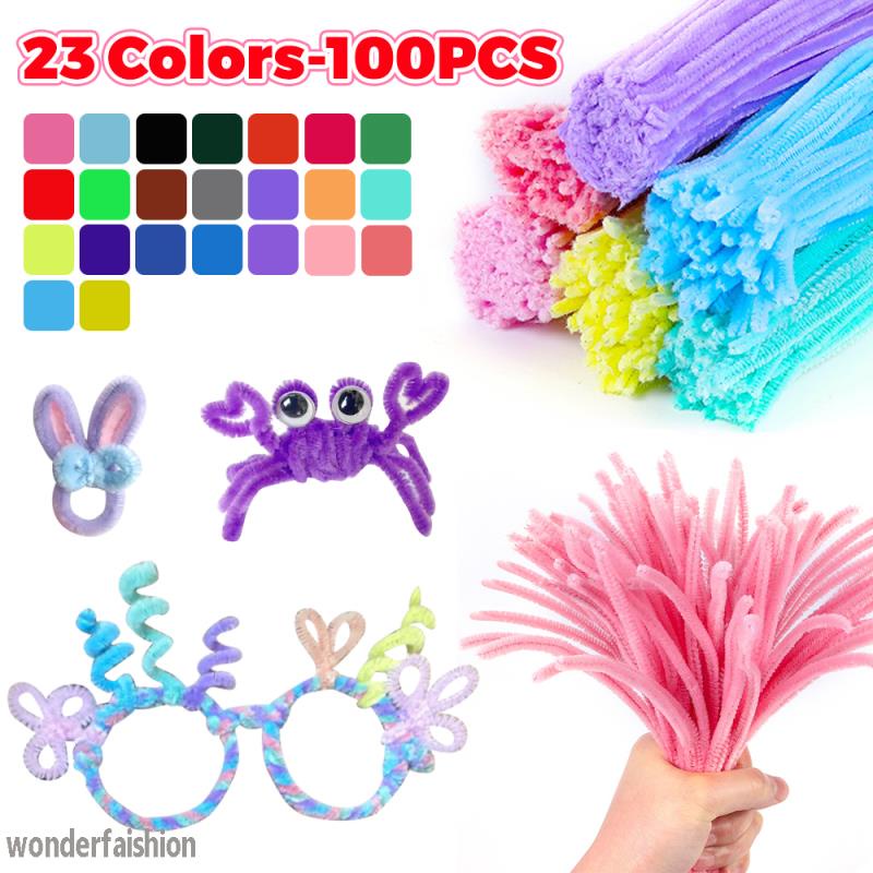 400pcs Gold Pipe Cleaners Chenille Stem, Pipe Cleaners Craft