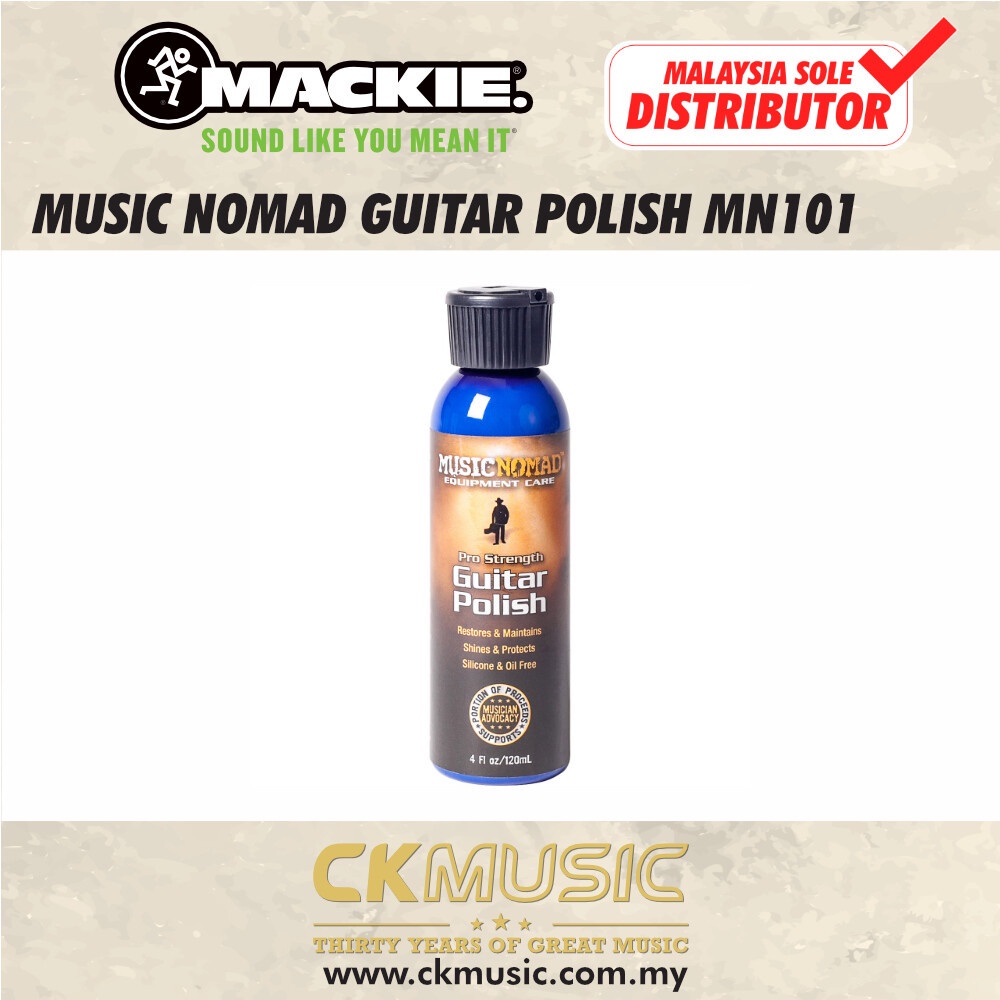 Music Nomad Premium Pro-Strength Guitar Polish, 4 oz.