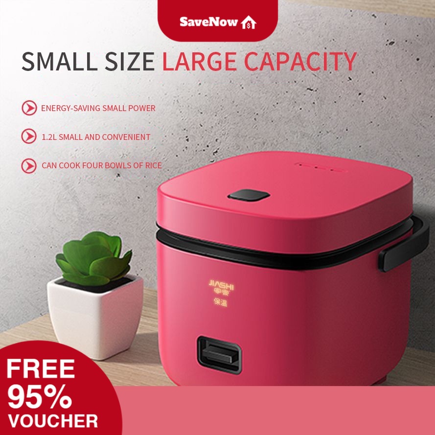 1.2L Mini Rice Cooker Small 1 2 People Rice Cooker Multifunctional