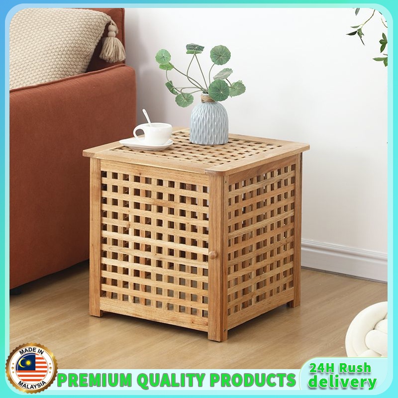 Storage box on sale side table