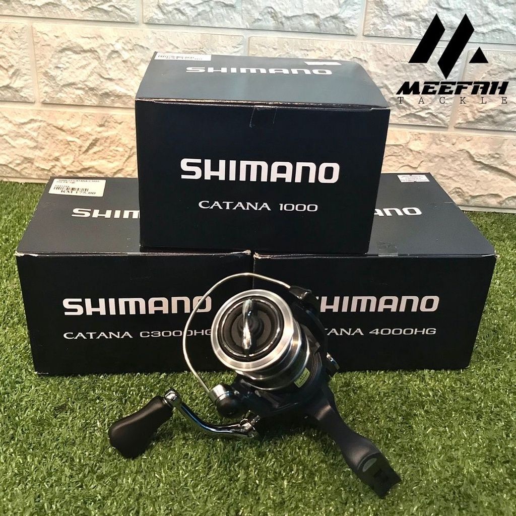 Shimano 2022 CATANA 1000 / 2500 / C3000HG / 4000 HG 🔥FREE GIFT🔥 -  Spinning Fsihing Reel Mesin Pancing