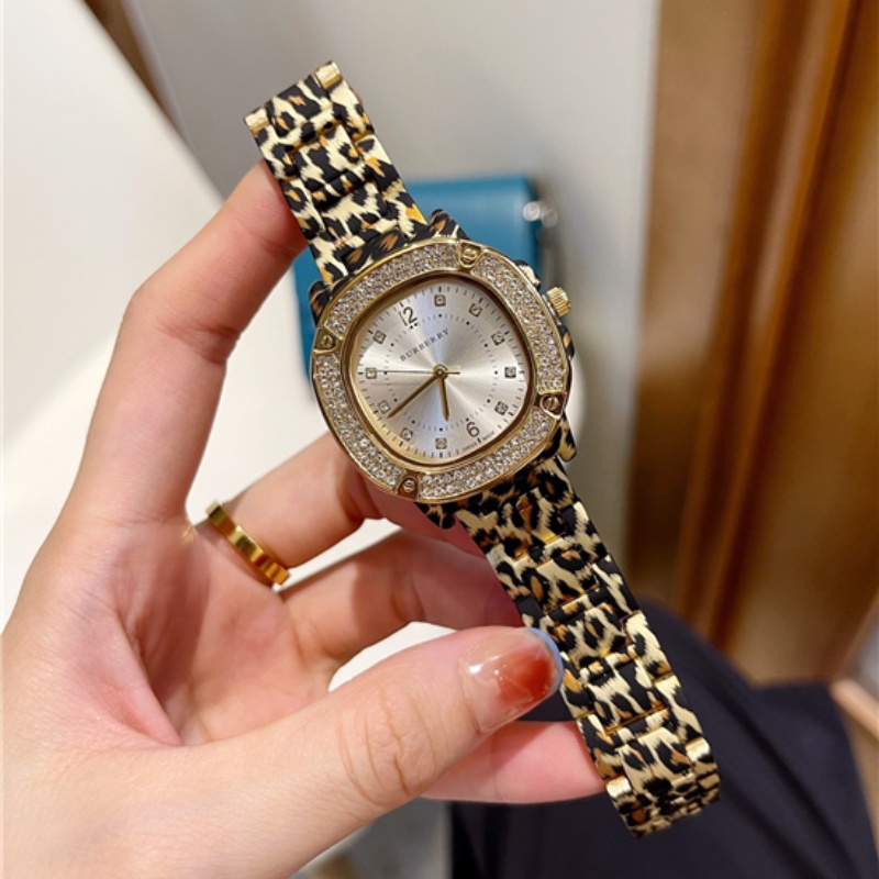 Cheetah print watch hot sale