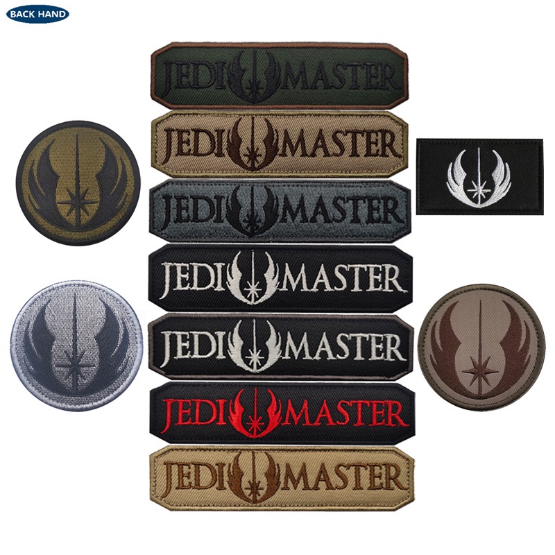 Star Embroidered War Patches Rebel Scum and Jedi Order Emblem Morale  Military Hook & Loop Tactical Patches (4PCS) : : Clothing, Shoes &  Accessories