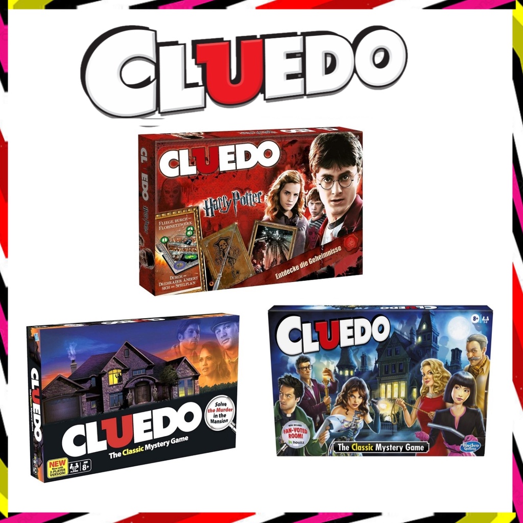 Cluedo Harry Potter Board Games CLUEDO THE CLASSIC MYSTERY Puzzle