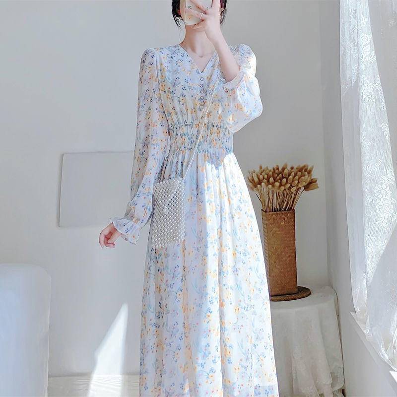 Long sleeve hot sale floral dress