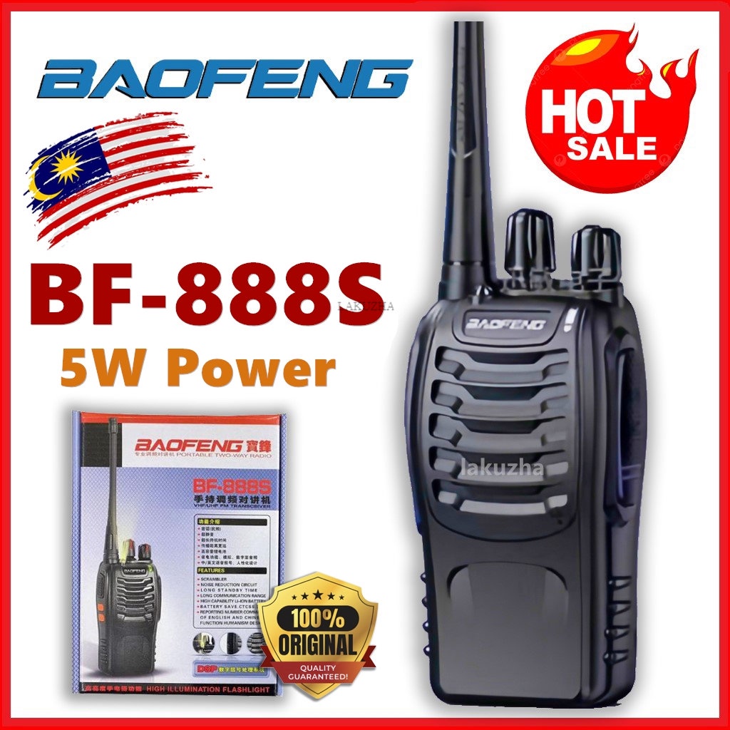 BAOFENG BF-888S UHF WALKIE TALKIE Baofeng / Pufong Walkie Talkie Kuala  Lumpur (KL), Malaysia, Selangor, Johor