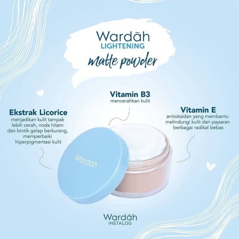 Wardah lightening deals loose powder