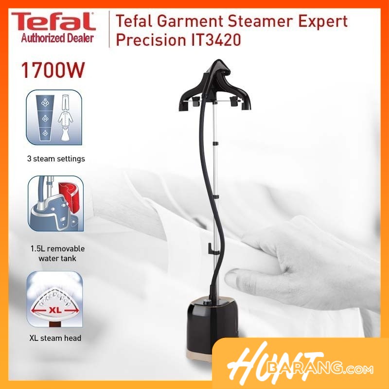 Tefal expert deals precision garment steamer