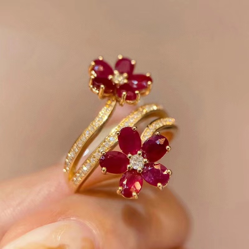 Ruby ring deals designs for female