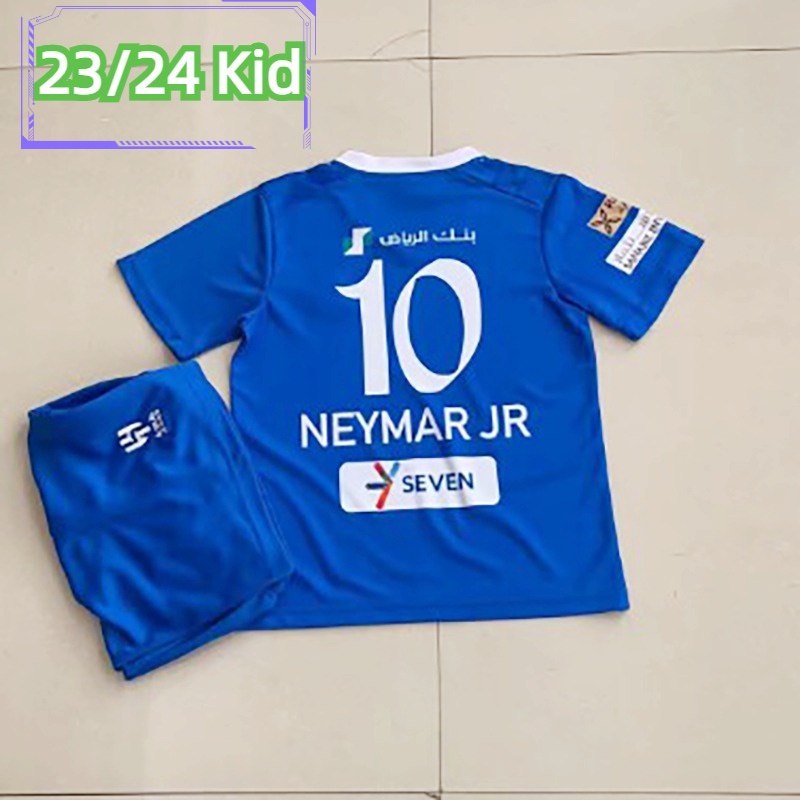 NEYMAR JR #10 Al Hilal SFC Home Blue Fans Jersey 2023/24