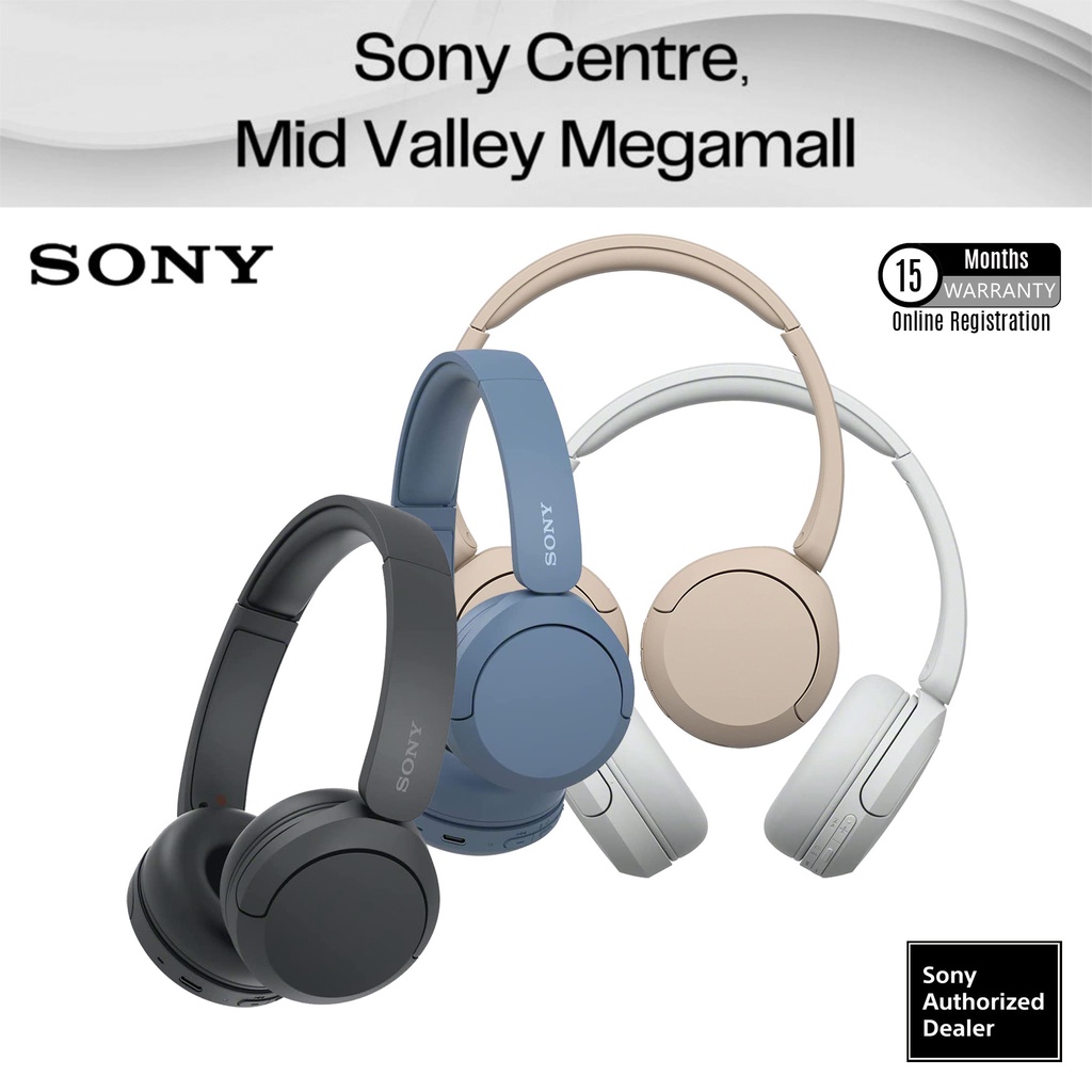 Sony WHCH720N Wireless Over the Ear Noise Canceling Headphones with Mount  Bundle 