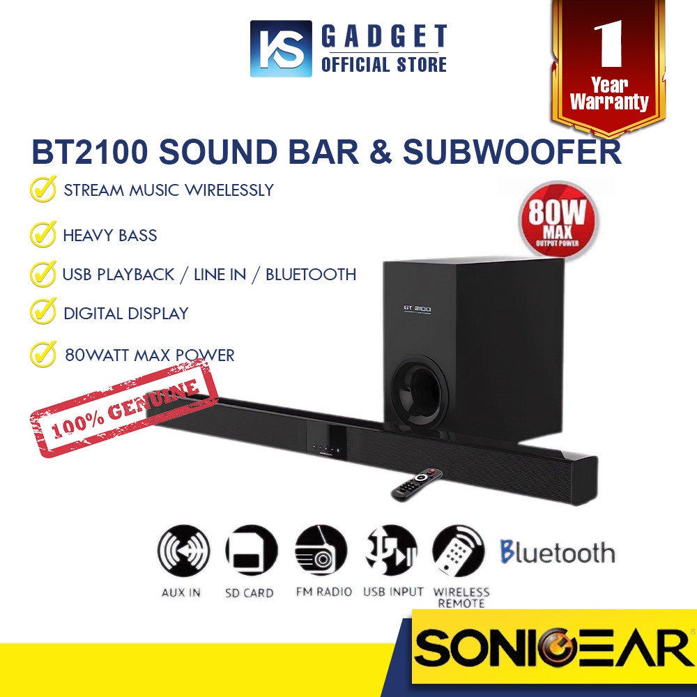 Sonicgear bt2100 2024 review indonesia