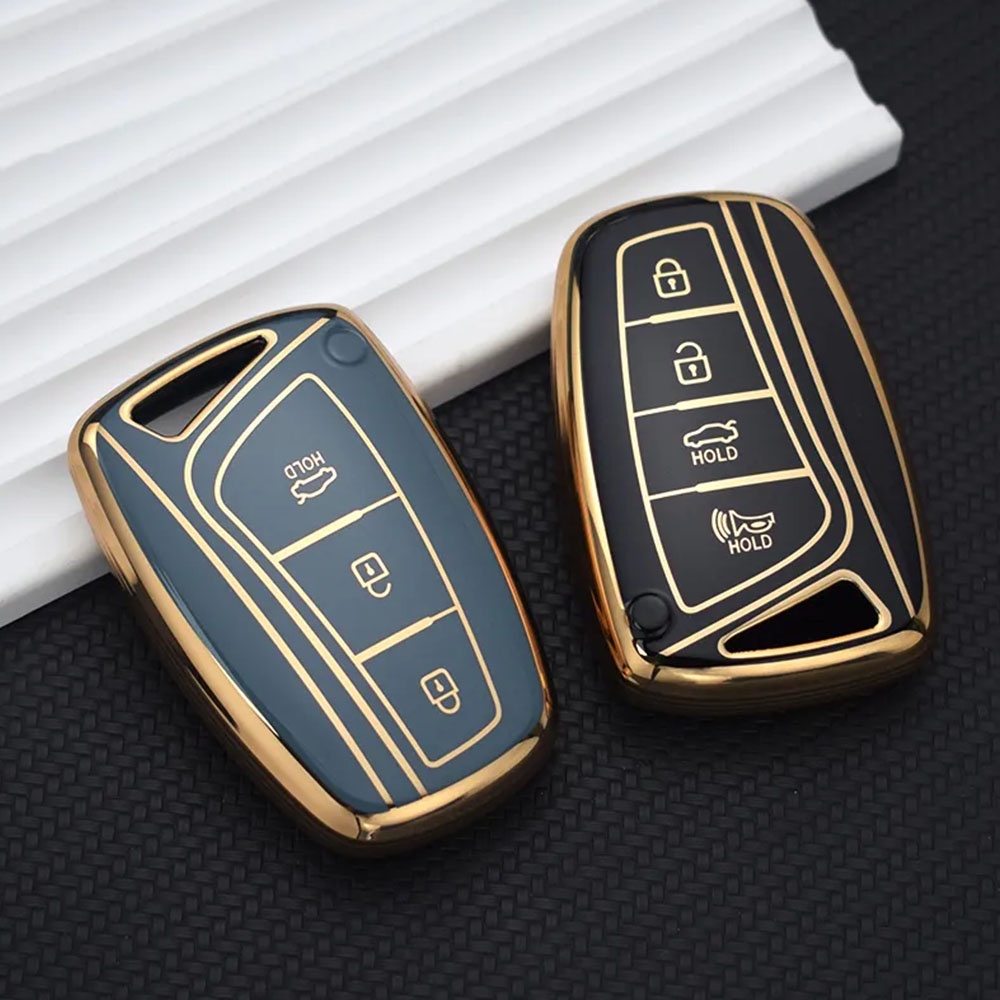 Tpu Car Key Case Shell For Hyundai Santa Fe Sport Ix45 Equus