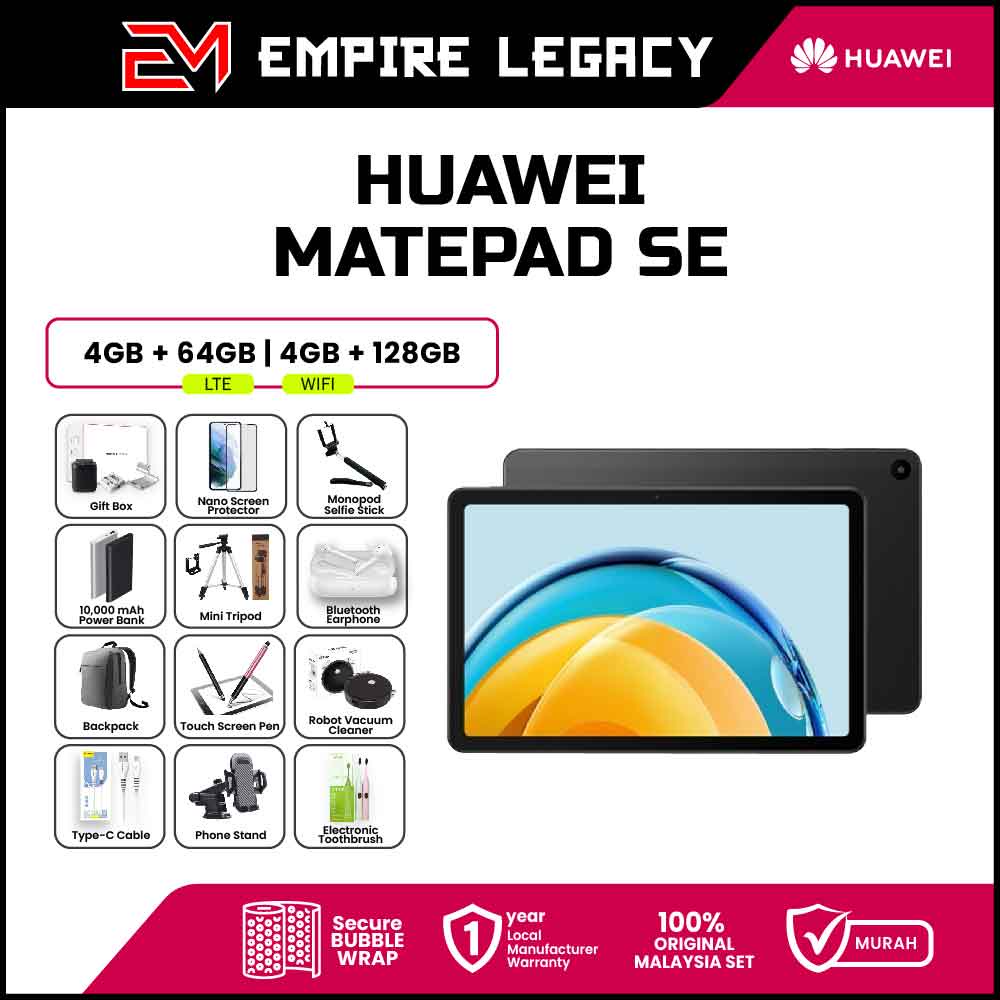 Tablet Huawei MatePad SE Wi-Fi, 64GB